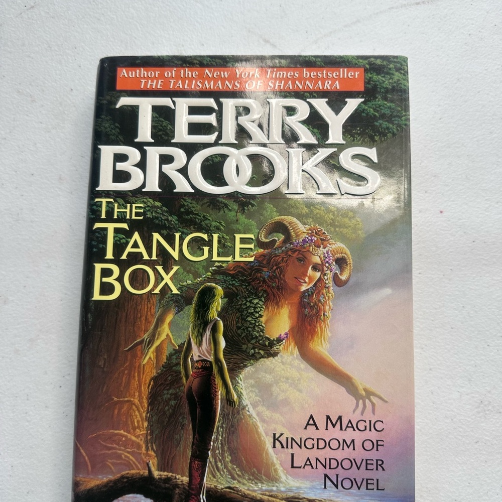 The Tangle Box Magical Kingdom Of  Landover Terry Brooks 1994 HCDJ 1st/1st Edit